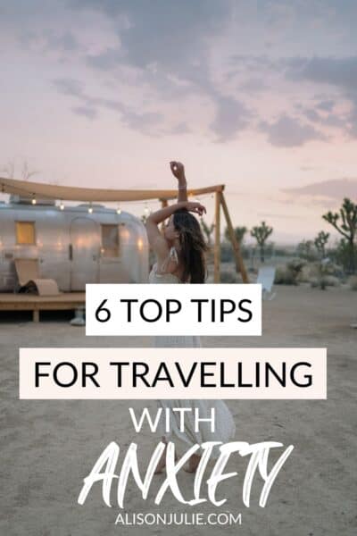 tips for travel anxiety