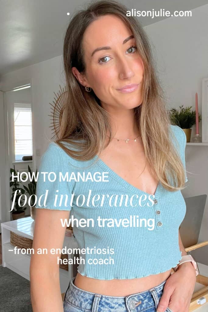 travelling with food intolerances